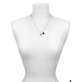 thumbnail image 3 of Delight Jewelry Silvertone 3-D Graduation Hat with 2021 Red Lucky Ladybug Necklace and Dangle Earrings Set, 3 of 6