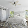 thumbnail image 3 of Honeywell Ventnor 52" Modern Bronze Ceiling Fan with Light, 5 Blades, Remote & Reverse Airflow, 3 of 12