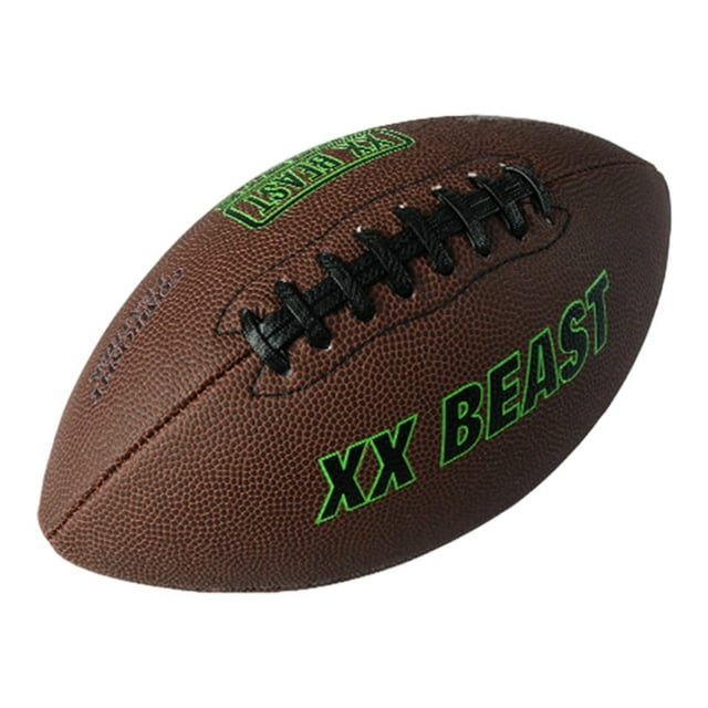 Colaxi Rugby Ball Wear Resistant Gift Training Equipment Nonslip American Football for Graduation Christmas Family Friends Halloween Size 7