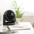 thumbnail image 3 of WOOZOO Ventilateur de Bureau Circulateur d'Air 3 Vitesses Inclinaison à 360°, Noir, 3 of 6