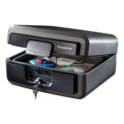 Quality Ultra Safe - HD2100 Safe, 15 1/2w x 14 2/5d x 7 4/5h, 0.37 cu ft., Black