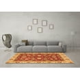 thumbnail image 3 of Ahgly Company Indoor Rectangle Oriental Orange Traditional Area Rugs, 5' x 7', 3 of 4
