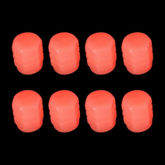 Universal Luminous Tire Valve Caps Car Wheel Hub Glowing Dust-proof Decorative Tyre Rim Stem Covers Applicable Motorcycle Bike
