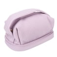 thumbnail image 3 of Cosmetic Bag, Makeup Bag Easy To Clean PU Leather Waterproof  For Travel, 3 of 8