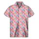 thumbnail image 3 of Camisas hawaianas con estampado 3D de cupcakes de dibujos animados para hombre, camisas con solapa de comida, camisetas holgadas de verano para la calle, blusas de manga corta con botones, 3 of 5