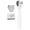 White Straight Handle, variant on M Buder Professional Callus Shaver Foot Rasp Kit, White Curved Handle Pedicure Tool with 11 Blades for Home Use (9.84 inches / 25 cm)