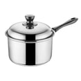 thumbnail image 1 of AMLESO Saucepan with Lid Universal Stoves Cooking Pot for Hotel Teahouse Restaurant 18cm, 1 of 8