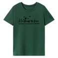 thumbnail image 3 of Camiseta para Mujer, Tops de Verano, Camiseta Suave y Moderna con Cuello Redondo, Camiseta básica para Trip Beach SG, 3 of 9