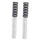 thumbnail image 5 of 12 extensiones de cabello brillantes con purpurina, resistentes al calor, con clip de 50 cm. plata, 5 of 9