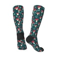 thumbnail image 4 of Bingfone Compression Socks For Women And Men Long Socks For Running Athletic Cycling Nurse-Amanita Mushroom, 4 of 9