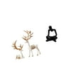 thumbnail image 6 of CarpNettore European Reindeer Thinker Statue Collectable Craft Deer Lover Sculpture Abstract Figurine for Living Room Decoration, 6 of 8