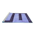 thumbnail image 2 of Ahgly Company Machine Washable Indoor Rectangle Abstract Blue Modern Area Rugs, 8' x 10', 2 of 4