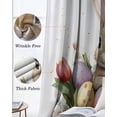 thumbnail image 3 of Bunny Eggs Easter Blackout Curtains for Bedroom Living Room Darkening Curtains 96 Inches Long Spring Botanical Blossom Motif Window Curtain 2 Panels Set Window Treatment Grommet Drapes 52"x96", 3 of 9