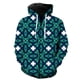 thumbnail image 1 of Sudadera con capucha y cremallera para hombre, estilo étnico exótico retro, divertida y genial, estilo Harajuku de gran tamaño, ropa de calle informal para adolescentes, manga larga, hip hop, 1 of 6