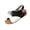 Brown, variant on Womens Orthopedic Platform Wedge Sandals 2026 Summer Dressy Flat Lace Up Ankle Strap Espadrilles Sandals Casual Slip on Sandals Boho Sandals Comfortable Outdoor Walking Shoes Orange