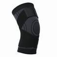 thumbnail image 1 of Yeacher 1PCS Genouillère Réglable Genouillère C-ompression Double Bande de Compression Design Respirant pour Course Basketball Baseball Randonnée Activités Sportives, 1 of 7