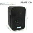 thumbnail image 2 of PDWR30B - 3.5'' Indoor/Outdoor Waterproof Speakers (Black), 2 of 8