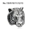 thumbnail image 3 of Qarigey Anillo de hombre de moda decorativo de Metal para fiesta, joyería de mano, decoración de ropa, círculo, elegante, pareja, novio, artesanía Ropa, zapatos y accesorios Miscelánea Talla 9 Qarigey AP014515-03, 3 of 6