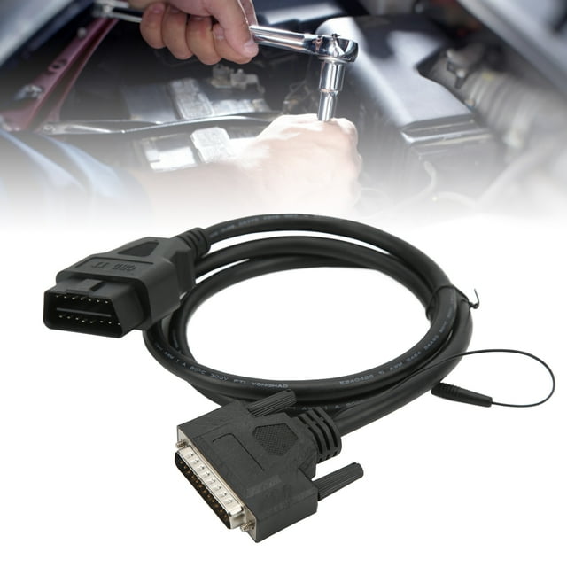 OBD2 Diagnostic Cable, Wearproof Long Durability Code Reader Adaptor High Flexibility OBDII Connector Plug and Play for Kess V2