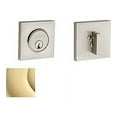 thumbnail image 5 of Baldwin 8220056 Santa Monica Contemporary Square Single Cylinder Deadbolt, Lifetime Satin Nickel, 5 of 7