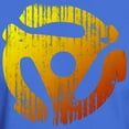 thumbnail image 3 of CafePress - Distressed 45 RPM Adapter Dark T Shirt - Men's Classic Graphic Cotton T-Shirt, 3 of 4