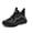 All Black, variant on Kids Sneakers Knit Breathable Athletic Shoes for Big Kids Boys and Girls Lightweight Sports Shoes