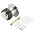 thumbnail image 3 of 42x46mm Door Stopper Stainless Steel Brushed Silver Tone, 3 of 5