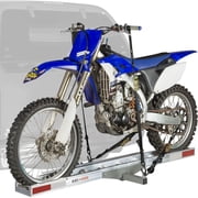 Black Widow 400 lb Dirt Bike and eBike Hitch Carrier w/ Ramp, Non-Folding for Truck/SUV