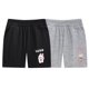 thumbnail image 1 of Odeerbi 2-10 Años Girls 2 Pcs Summer Cotton Bermudas Shorts Lindo Estampado de Cintura de Elástica Shorts Informales, 1 of 7