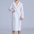 thumbnail image 2 of Viikei Robes for Men,Viikei Mens Robes,Warm Soft Plush Mens Robe with Hood,Plus Size Plus Thick Robe for Men with Side Pocket and Belt,Bathrobes for Men Gifts, 2 of 7