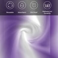 thumbnail image 5 of Purple White Ombre Cloth Napkins, Modern Abstract Art Farmhouse Gradient Washable and Reusable Dinner Napkins Set of 6, Table Napkin for Kitchen Party Birthday Wedding Hotel Housewarming 20"x20", 5 of 8