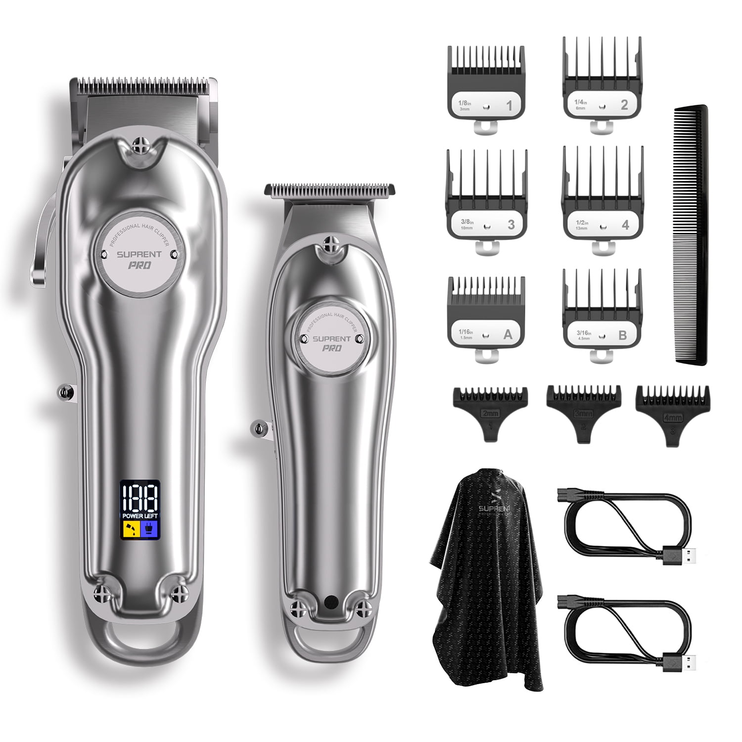 WAHL PROFESSIONAL Cordless Barber Combo, Magic Clip and Detailer