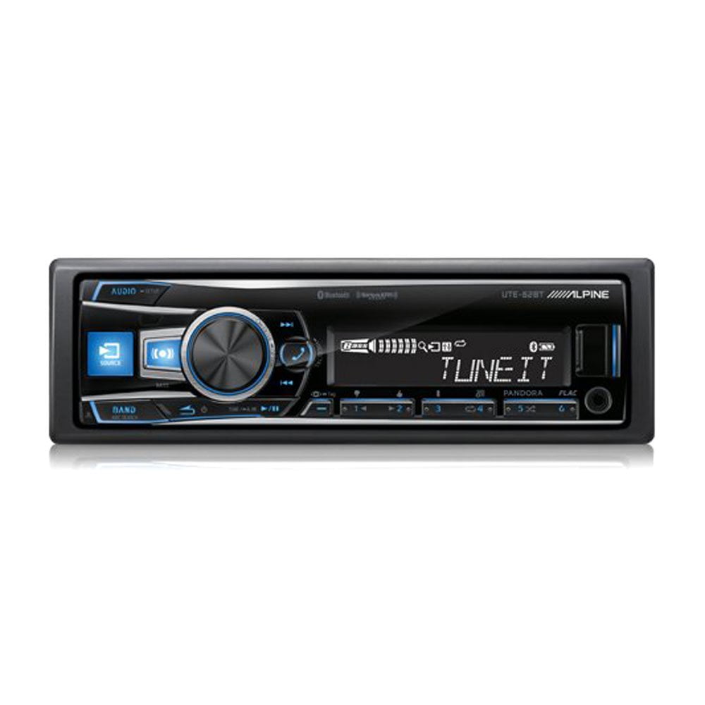 Alpine UTE62BT 1 DIN Advanced Bluetooth Mech Less Car