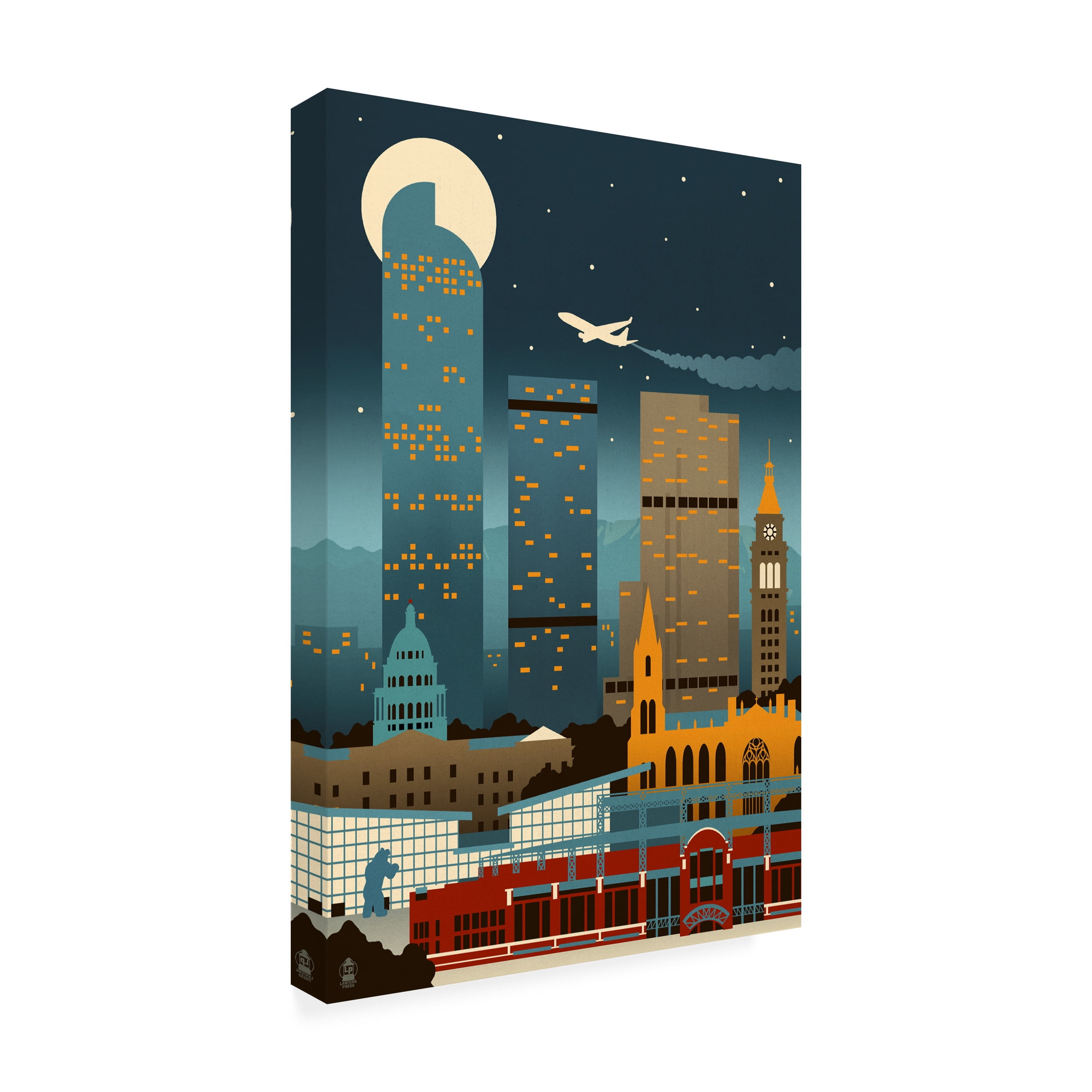 Lantern Press 'Travel 128' Canvas Art