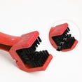 thumbnail image 3 of 4 PCS Motorcycle Chain Brushes 4PCS Motorcycle Chain Hair Brush Mountain Bike Tooth Dish Cleaning Brush Bike Chain Washer Riding Equipment Red, 3 of 3