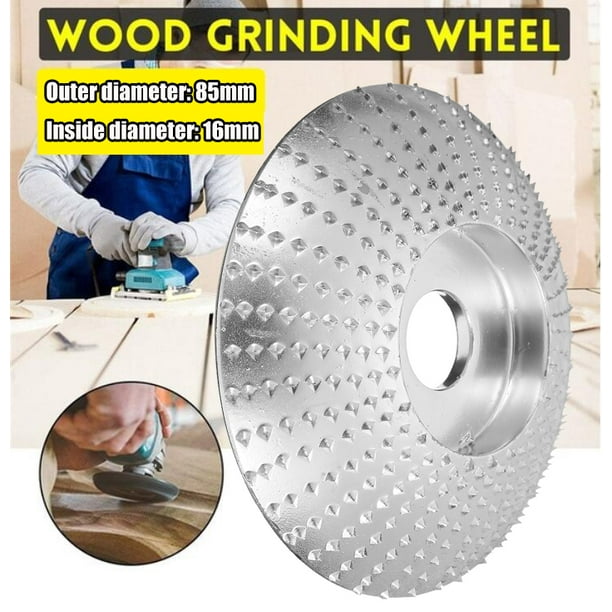 3.3 INCH Chrome Wood Grinding Wheel Rotary Tungsten Carbide Disc