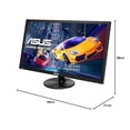 thumbnail image 2 of Monitor ASUS VP228HE 22" Full HD LCD HDMI, 2 of 5