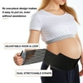 thumbnail image 2 of Unique Bargains Adjustable Pregnancy Belly Band 1 Pc Large Black, 2 of 7