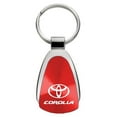 thumbnail image 2 of Toyota Corolla Keychain & Keyring - Red Teardrop, 2 of 2
