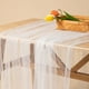 thumbnail image 5 of Camino de mesa de malla con cuentas de perlas, 118 x 63 pulgadas, tela de fondo para bricolaje, decoración de malla con cuentas, 5 of 6