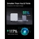 thumbnail image 4 of Bloque de carga UGREEN Nexode Pro de 65 W USB C de 3 puertos para MacBook, 4 of 8