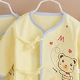 thumbnail image 4 of Newborn Infant Clothes & Accessories Set Tops+Long Pants+Romper+Bottom+Hat+Bib+Sock Shose Outfits Set for 0-3Months Caqnni, 4 of 4
