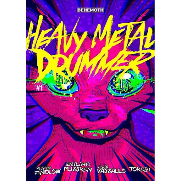 Heavy Metal Drummer #1B VF ; Behemoth Comic Book