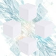 thumbnail image 1 of UPOUART 4Pcs White Polystyrene Cube for DIY Arts and Crafts Foam Sculpture Block, 1 of 8