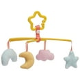 Manhattan Toy Stella Collection Soft Baby Doll Crib with Removable Canopy and Mobile for 12" to