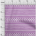 thumbnail image 2 of oneOone Cotton Silk Purple Fabric Tribal Dress Material Fabric Print Fabric By The Yard 42 Inch Wide, 2 of 4