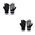 thumbnail image 3 of Jumpingount 2 uds guantes de ciclismo guantes de silicona antideslizantes para los dedos medio cómodo entrenamiento guante de entrenamiento S 2piezas, 3 of 6
