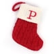 thumbnail image 1 of Calcetines Navideños Finos, Bolsa de Dulces, Calcetines Navideños con Alfabeto, Adornos Colgantes para Árbol de Navidad, 1 of 2