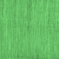 thumbnail image 1 of Ahgly Company Indoor Square Abstract Emerald Green Modern Area Rugs, 4' Square, 1 of 4