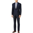 thumbnail image 2 of Kenneth Cole Mens Shadow Check Two Button Blazer Jacket, Blue, 36 Short, 2 of 2
